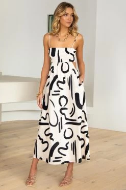 Sundae Muse York Midi Dress / Sand