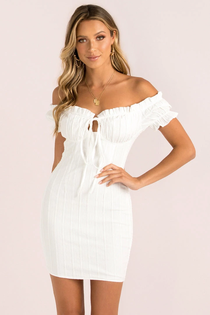 Sundae Muse Belle Dress / White New Arrivals 15 Sundae Muse Belle Dress / White New Arrivals