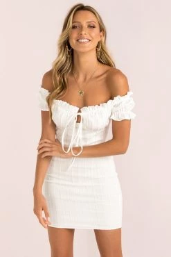 Sundae Muse Belle Dress / White New Arrivals 22 Sundae Muse Belle Dress / White New Arrivals