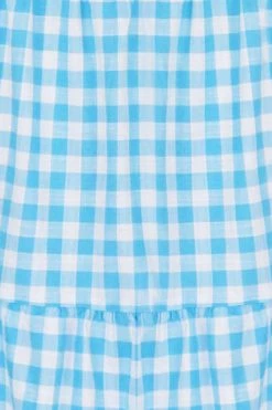 Sundae Muse Gia Dress / Blue Check New Arrivals