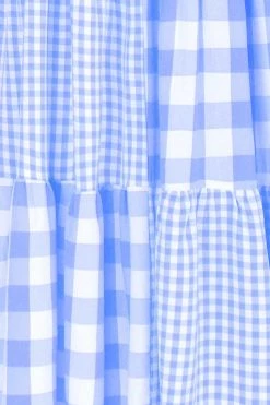 Sundae Muse DRESSES Bask Dress / Blue Check 30 Sundae Muse DRESSES Bask Dress / Blue Check