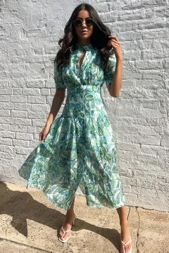 Sundae Muse New Arrivals Venice Dress / Green