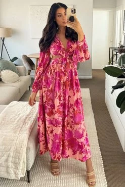 Sundae Muse Havana Dress / Pink New Arrivals