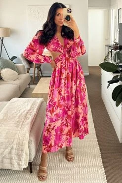 Sundae Muse Havana Dress / Pink New Arrivals