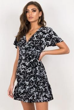 Sundae Muse Cody Dress / Black Short Sleeve Dresses 16 Sundae Muse Cody Dress / Black Short Sleeve Dresses