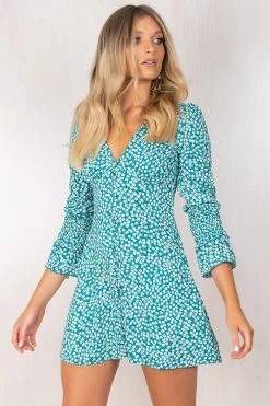 Sundae Muse Veronica Dress / Teal DRESSES