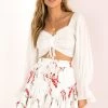 Sundae Muse Blossom Skirt / White Bottoms