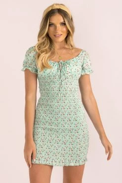 Sundae Muse Sale 2022 3 Sundae Muse Party Dresses Kimbella Dress / Mint