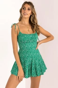 Sundae Muse Annie Playsuit / Emerald