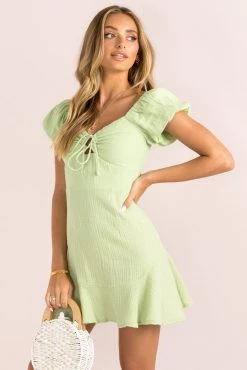 Sundae Muse Bronti Dress / Lime