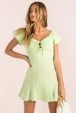 Sundae Muse Bronti Dress / Lime