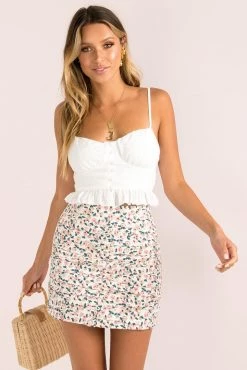 Sundae Muse New Arrivals Lexi Top / White