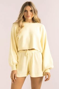 Sundae Muse Mimi Shorts / Lemon