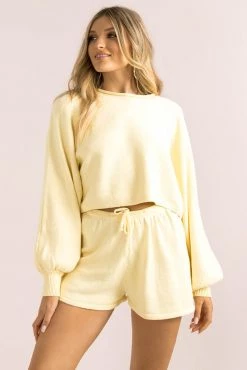 Sundae Muse Mimi Shorts / Lemon