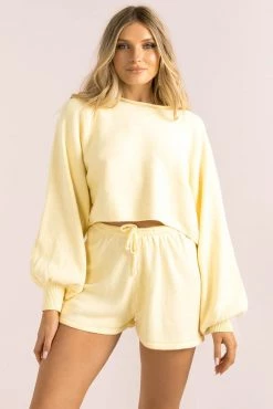 Sundae Muse Mimi Shorts / Lemon