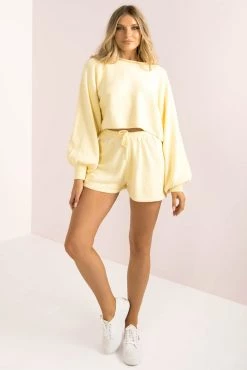 Sundae Muse Mimi Shorts / Lemon