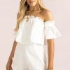 Sundae Muse Zula Playsuit / White Playsuits & Rompers