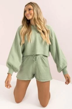 Sundae Muse New Arrivals Mimi Top / Sage