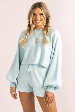 Sundae Muse New Arrivals Mimi Top / Blue