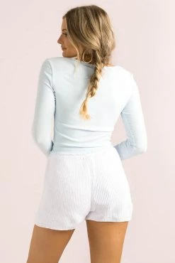 Sundae Muse New Arrivals Spencer Top / Baby Blue