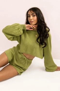 Sundae Muse Lulu Shorts / Olive Bottoms