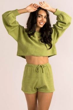 Sundae Muse Lulu Shorts / Olive Bottoms