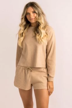 Sundae Muse Pippa Shorts / Beige Bottoms