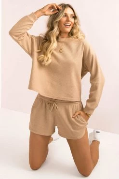 Sundae Muse Pippa Shorts / Beige Bottoms
