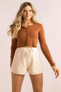 Sundae Muse Liv Cardi / Mocha Tops