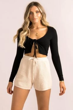 Sundae Muse Evelina Top / Black