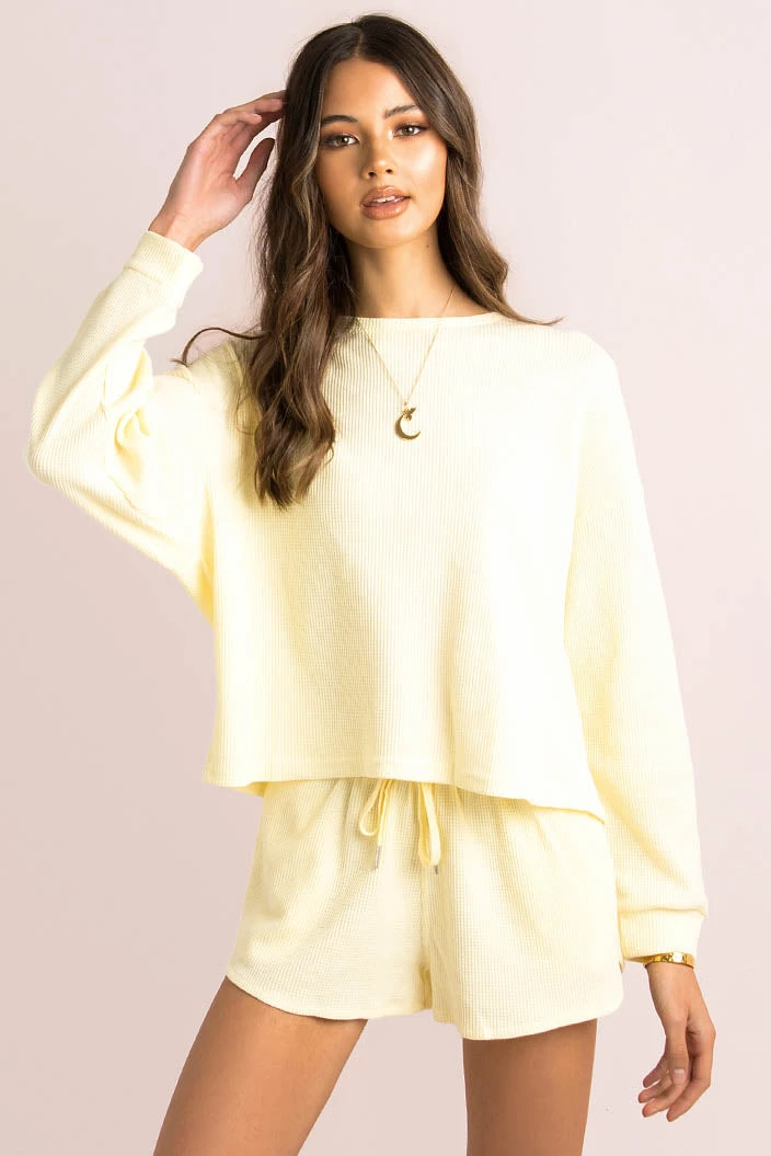 Sundae Muse Pippa Top / Lemon 10 Sundae Muse Pippa Top / Lemon