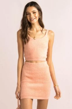 Sundae Muse New Arrivals Gabbi Skirt / Peach