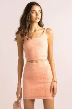 Sundae Muse New Arrivals Gabbi Skirt / Peach