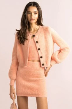 Sundae Muse New Arrivals Gabbi Skirt / Peach