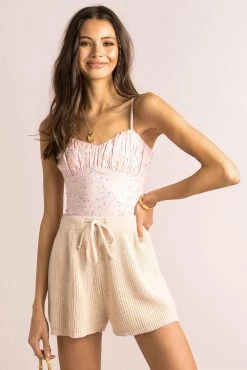 Sundae Muse Tops Beth Top / Baby Pink