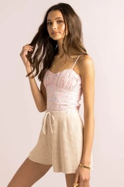 Sundae Muse Tops Beth Top / Baby Pink