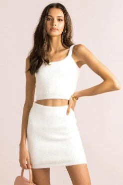 Sundae Muse Gabbi Skirt / White