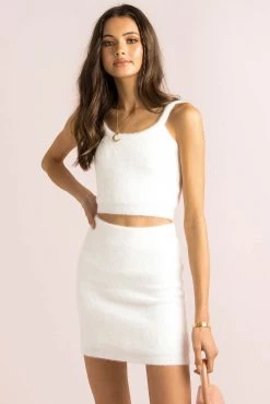 Sundae Muse Gabbi Skirt / White