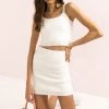 Sundae Muse Gabbi Skirt / White