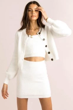 Sundae Muse Gabbi Skirt / White