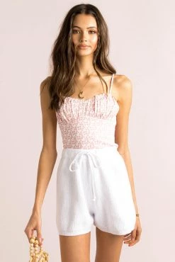 Sundae Muse Beth Top / Pink Floral