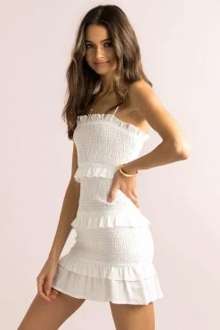 Sundae Muse Silvana Dress / White
