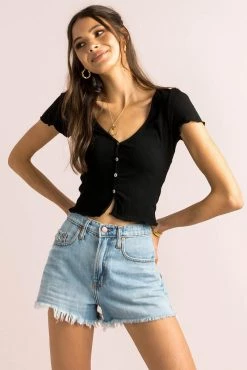 Sundae Muse Tops Preston Top / Black