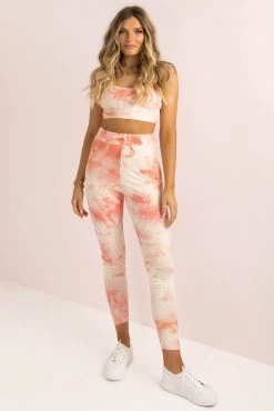 Sundae Muse Bliss Yoga Pants / Peach