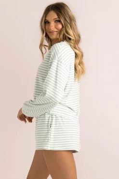 Sundae Muse Finn Shorts / Green Stripe 14 Sundae Muse Finn Shorts / Green Stripe