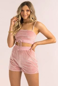 Sundae Muse New Arrivals Kimmy Shorts / Blush