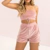 Sundae Muse New Arrivals Kimmy Shorts / Blush