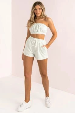 Sundae Muse Skipper Top / Grey Tops