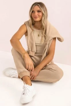 Sundae Muse Bailey Joggers / Beige Bottoms