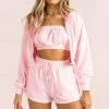 Sundae Muse Bottoms Skipper Shorts / Pink